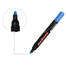 1624 Blue Permanent Markers for White Board (Pack Of 10) - 