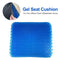 6019 Silicone Flex Pillow Gel Orthopaedic Seat Cushion Pad for Car