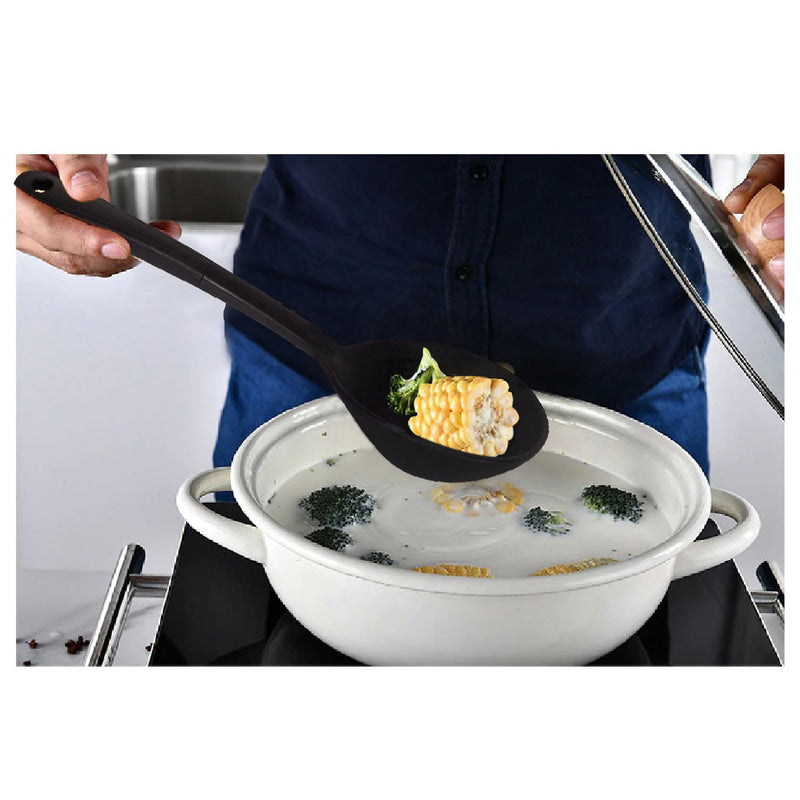 2438 Premium Solid Deep Ladle Heat Resistant Soup Ladle - 