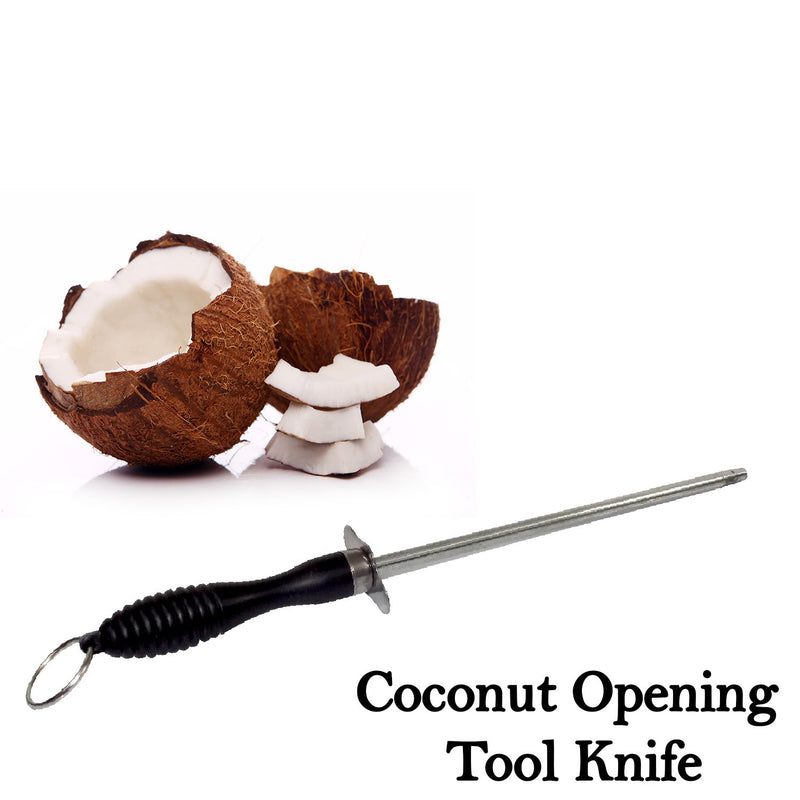 7025 Coconut Opening Tool Knife Opener for Raw Coco Water Juice