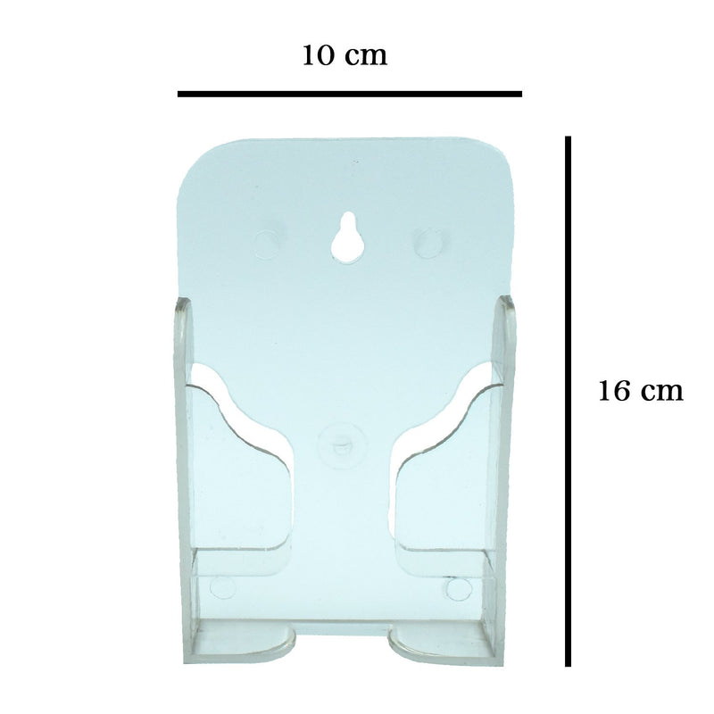 4619 White Mobile Phone Wall Stand Mobile Holder for Smartphone Home - DeoDap