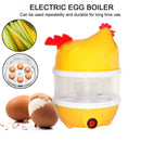 2443 Hen Shape Egg Boiler Home Machine with Tray