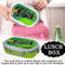 2452 Leak Proof Looking System and Microwave Safe Lunch Box - 
