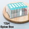 2407 Plastic Spice Jars Dispenser Masala Rack Easy Flow Storage