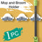 1670 Mop and Broom Holder ( Loose Pack)