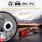0709 Dual-Cylinder Foot Pump, Portable Floor Bike Pump, 150PSI Air Pump - 