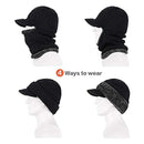 6066A Woolen Windproof Multi Functional Winter Face Mask, Neck Warmer