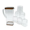 2408 Resistant Glass Jug for Juice, Milk, Cold or Hot Beverages - DeoDap