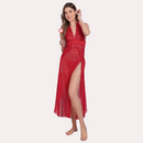 Graceful Long Sheer Nightdress for Women