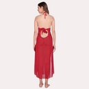 Graceful Long Sheer Nightdress for Women