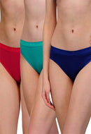 Westren Beauty Secure Fit Plus Size Panties 3-Pack+ 1 Free Bra