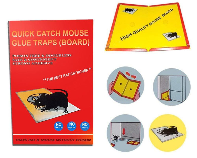 0203 Red Mice Glue Traps (1pc)