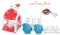 2011_Ice Gola Maker Machine with 12 Plastic Bowl Cup Glass and Stick