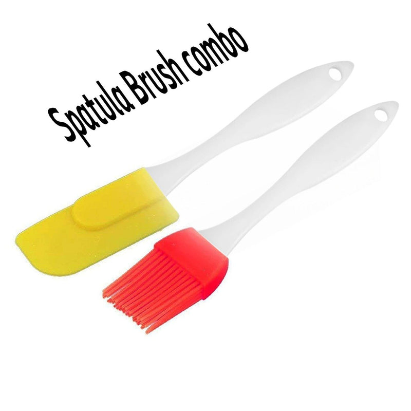 2170 Spatula and Pastry Brush for Cake Decoration - DeoDap