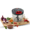 1850 Manual Food Chopper, Compact & Powerful Hand Held Vegetable Chopper/Blender (750ml) - 