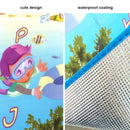 1200 Waterproof Single Side Baby Play Crawl Floor Mat for Kids Picnic School Home (Size 180 x 115) - 