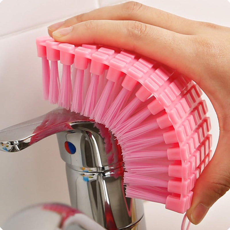 1427 Flexible Plastic Cleaning Brush for Home, Kitchen and Bathroom, - 