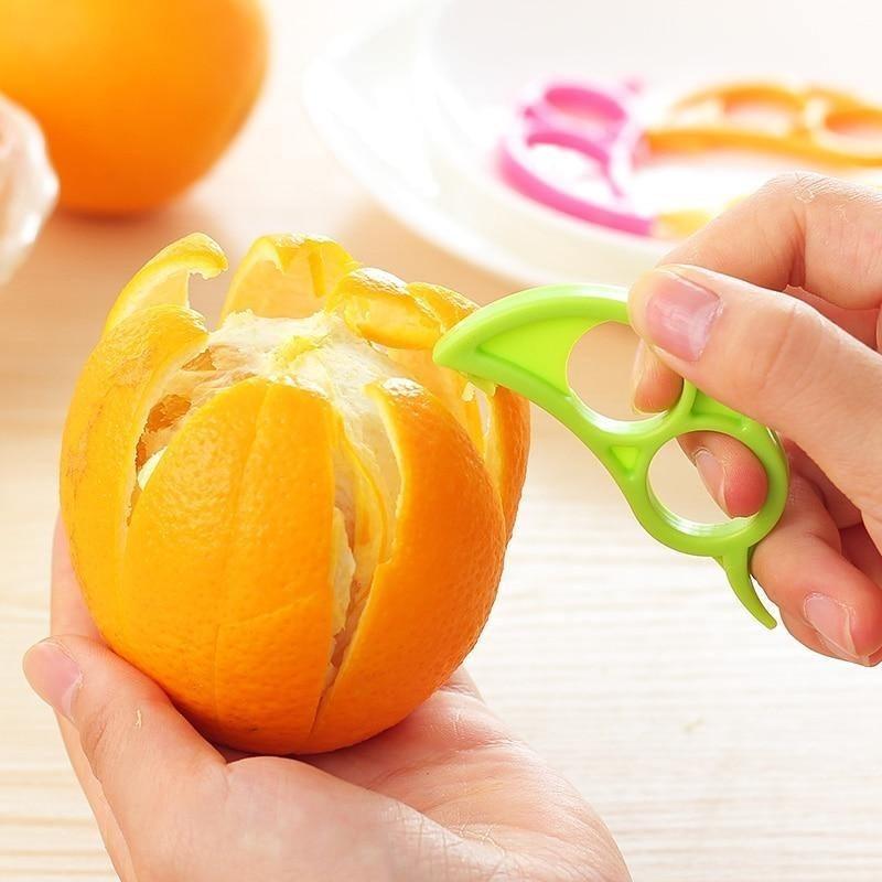 0187 Snail Barker Creative Ring-Shaped Ingenious Peeling Orange - DeoDap