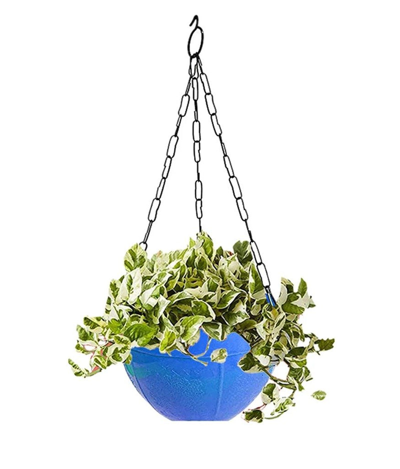 3851 Flower Pot Plant with Hanging Chain for Houseplants Garden Balcony Decoration - 