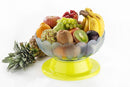 2459 Absolute Plastic Round Revolving Fruit and Vegetable Bowl - 