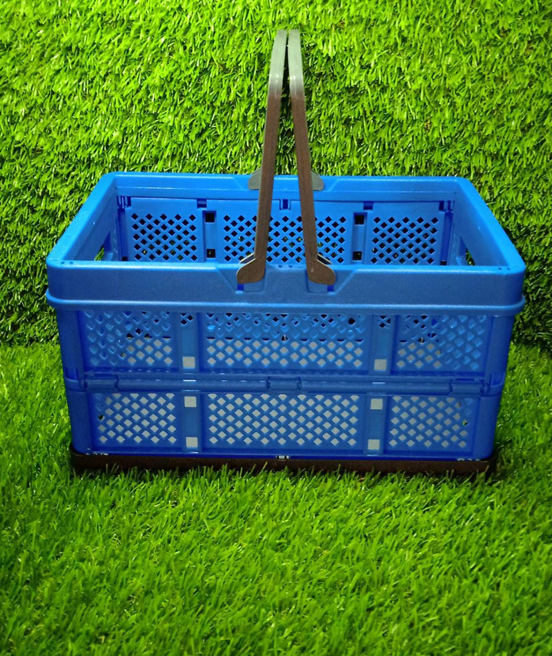 2168 Multipurpose Foldable Portable Stackable Storage Basket 