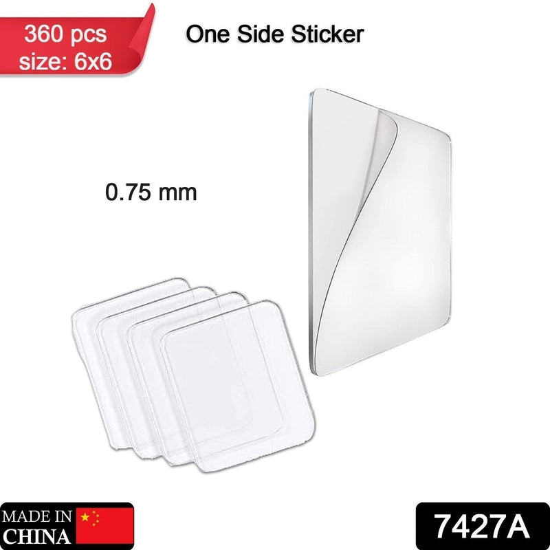 7427A SELF ADHESIVE TAPE ONE SIDED HEAVY DUTY TAP FOR WALL, KITCHEN, OFFICE, WALL, CAR | STICKERS FOR HOME (0.75MM\360PC) 