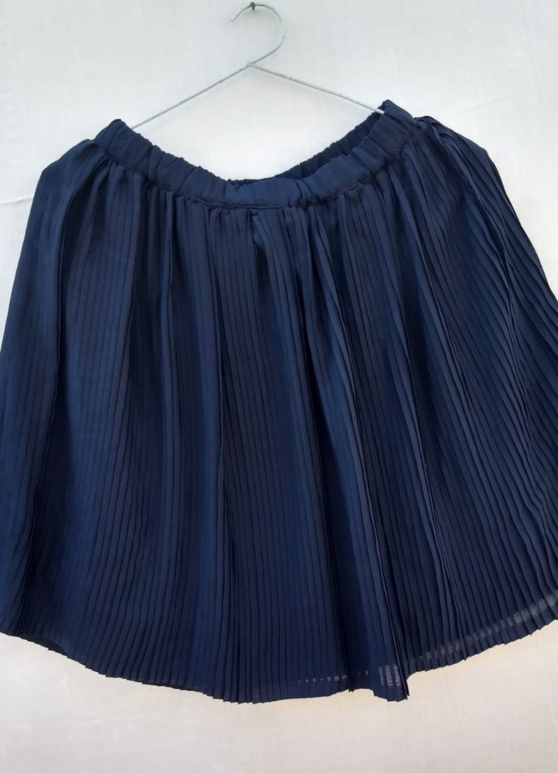 Kids Female Navy Blue Mandy peacoat Skirt - RMKS000100001SNBMP