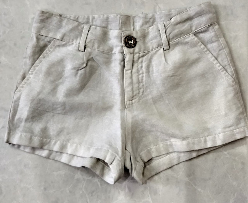 Kids Imported Short ( Age - 6 to 8 Years )Hot Pant White - RMKS005000002KSP2WAS