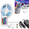 216 Waterproof RGB Remote Control Color Changing LED Strip Light (5-Meter)