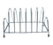 2135 Stainless Steel Square Plate Rack Stand Holder for Kitchen