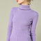 Women's Cool Lavender Turtle Neck Sweater