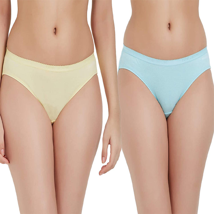 Women's Smooth Cotton Bikini Brief Pk Of 2