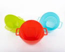 2222 Multipurpose Fruit Vegetable Strainer Colander Bowl with Handle - DeoDap