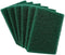 3438 Scrub Sponge Cleaning Pads Aqua Green (Pack Of 6)
