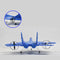 4483 Remote Control Airplane RC Glider for Beginner Adult Kids, Easy to Fly EPP Foam RC Aircraft Fighter with LED Light 2.4GHz 