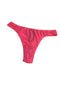 Soft Red And Pink Thong Panties Set Of 2