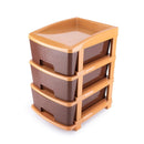 1181 Plastic Modular Drawer 3 Tier Organisers - 