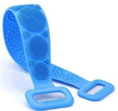 1302 Silicone Body Back Scrubber Double Side Bathing Brush for Skin Deep Cleaning - DeoDap