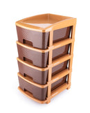 1182 Plastic Modular Drawer 4 Tier Organisers - 