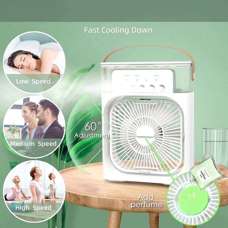 4769 Portable Air Conditioner Fan Personal Air Cooler Desk Cooling Fan 