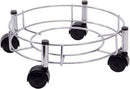 2156 Stainless Steel Gas Cylinder Trolley Stand with Wheels