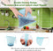 1172 Silicone Food Bag Reusable Airtight Seal Storage Container Freezer Leak-Proof (750Ml) - 