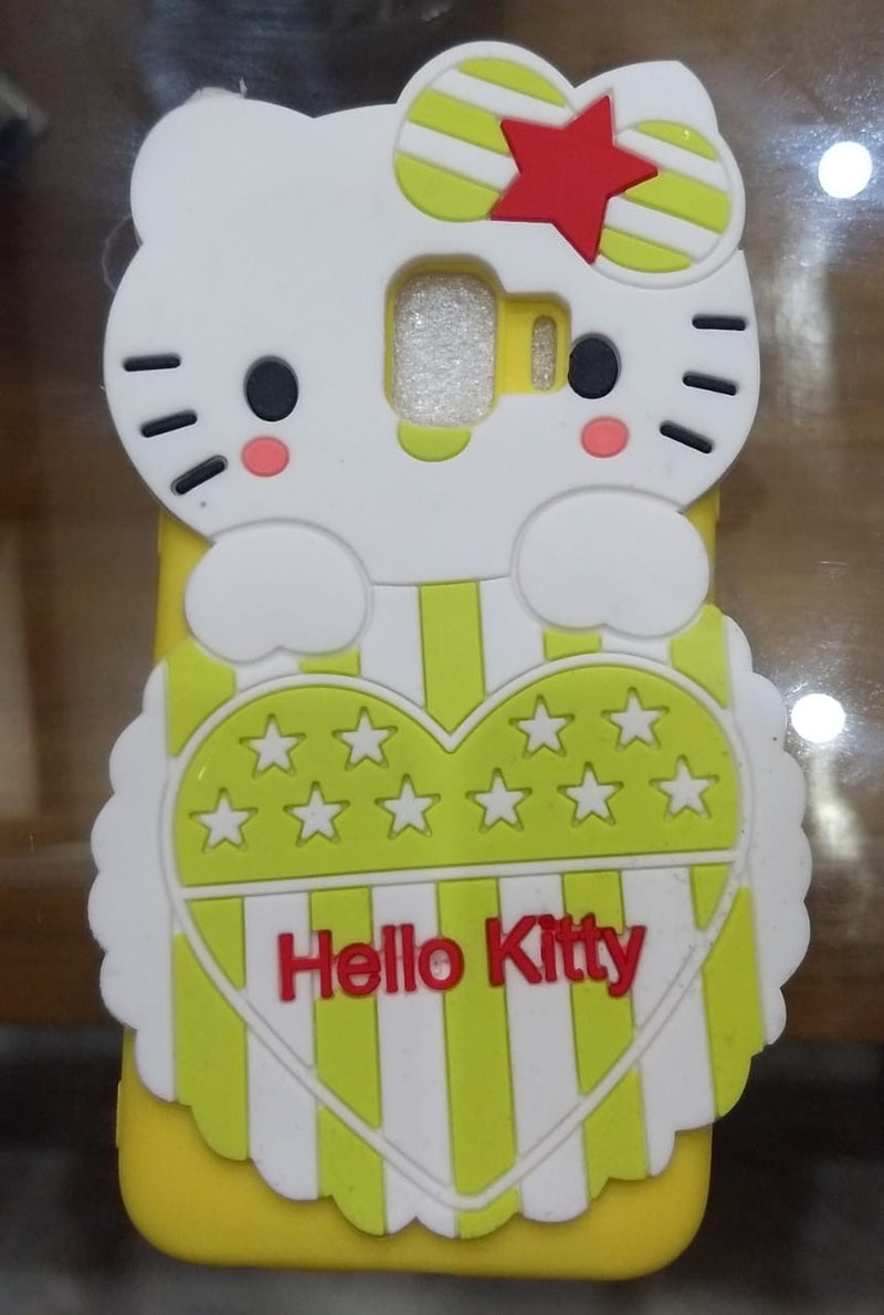 Cute Hello Kitty Silicone with Pendant Back Case Cover for Samsung Galaxy J2 Core - AHFK00830005FKSSJ2CC