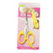 1602 Plastic Basic Multipurpose Mini Scissor With Easy Grip For General Cutting (Multicolour) - 