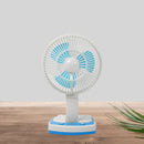 6002 PORTABLE LED LIGHT WITH MINI FAN- YJ 5570 