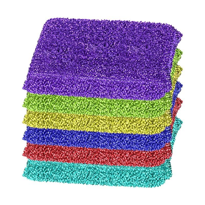 2386 Scratch Proof Kitchen Scrubber Pads for Utensils/Tiles Cleaning (6 pc) - 