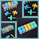 7167 Ice Candy Maker Upgrade Popsicle Molds Sets 6 Ice Pop Makers Reusable Ice Lolly Cream Mold Home-Made Popsicles Mould with Stick 