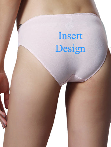 Women Customize Mid Rise Cotton Bikini Panty