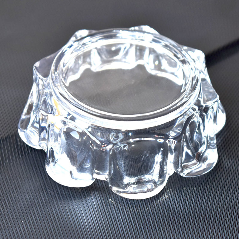 1198 Crystal Quality Glass Ash Tray - 