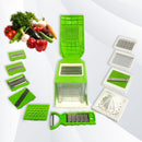 2297 12 in 1 Multipurpose Fruit & Vegetable Chopper, Slicer, Chipser, Dicer, Cutter and Grater - 